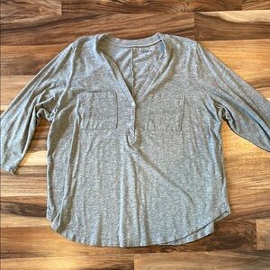 Torrid Harper henley top size 1 1x 14 16